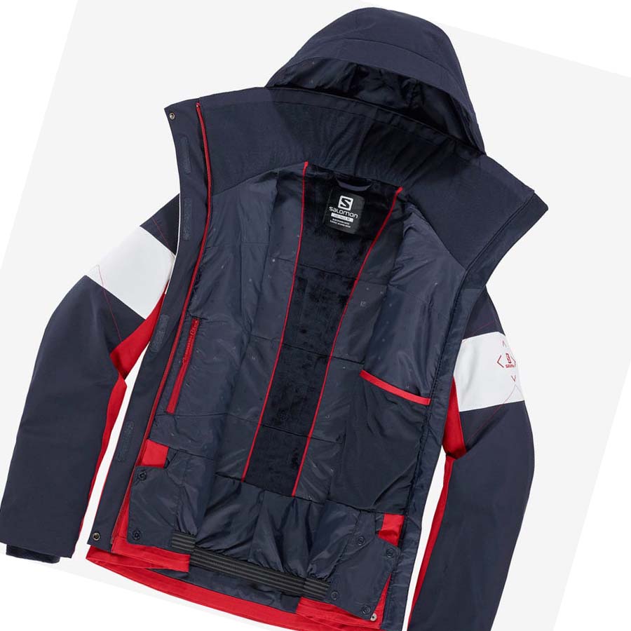 Chaquetas De Esquí Salomon SPEED Mujer Rojos | MX 2417VRW